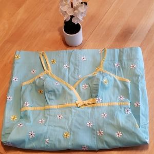 Lilly Pulitzer Blue Daisy Sundress,  Size MM (XL)